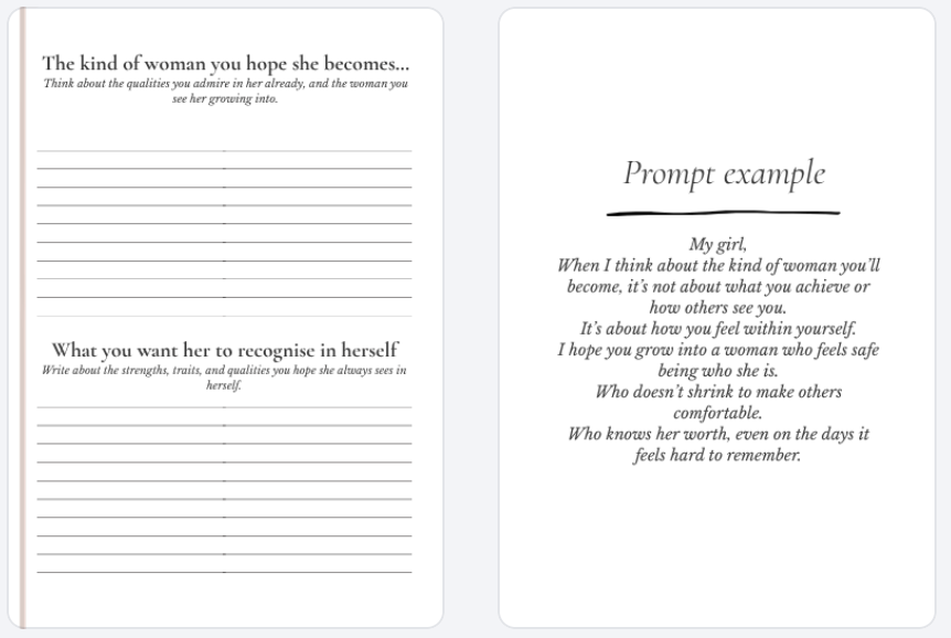 Letters To My Daughter - Digital Version